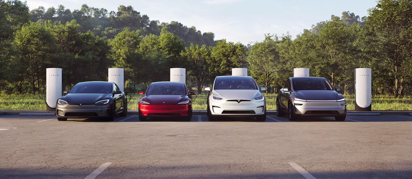 Tesla vehicles