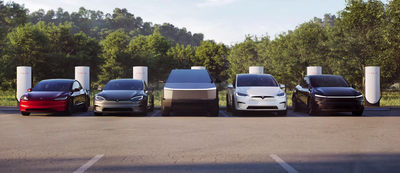 Tesla vehicles