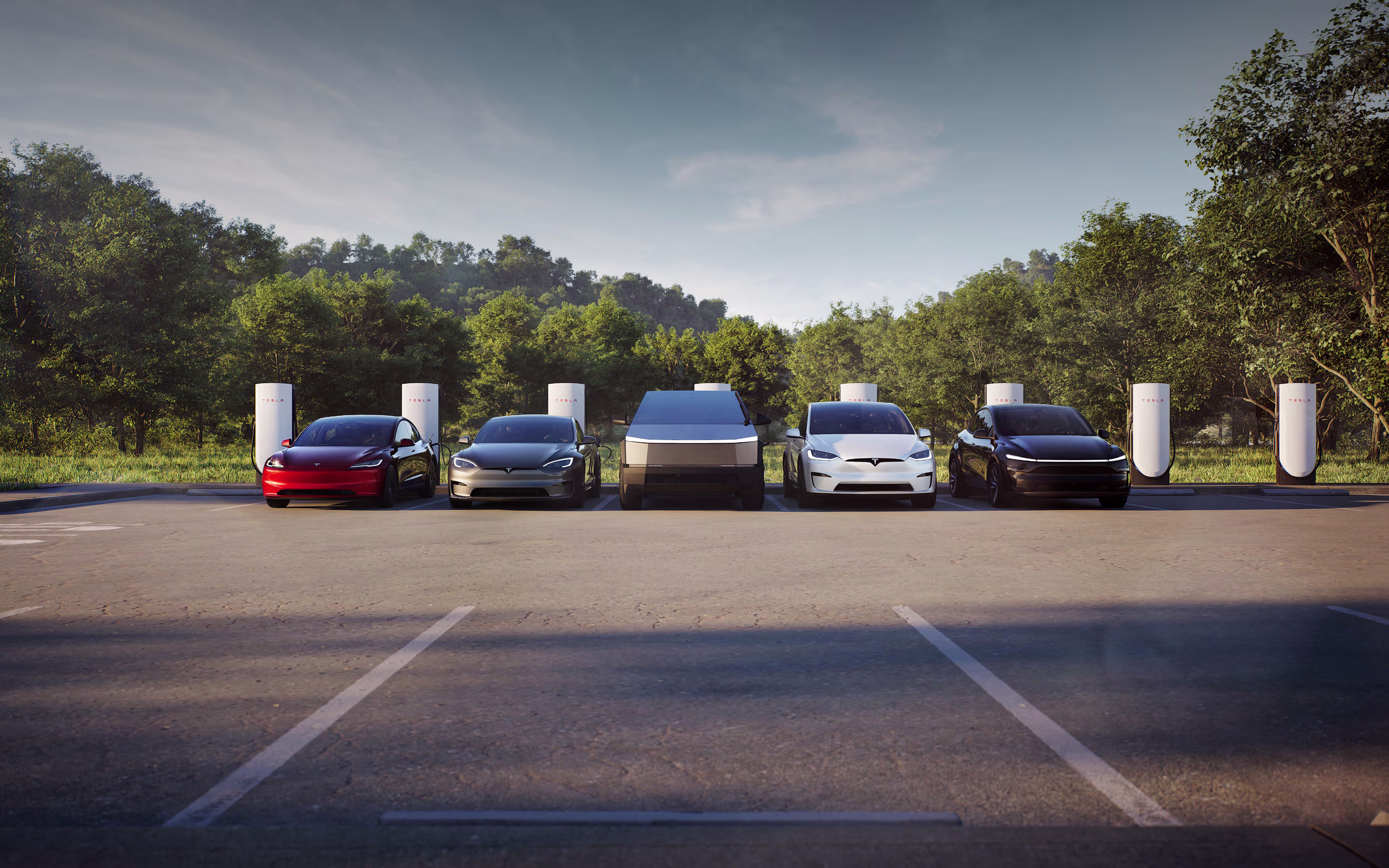 Tesla vehicles