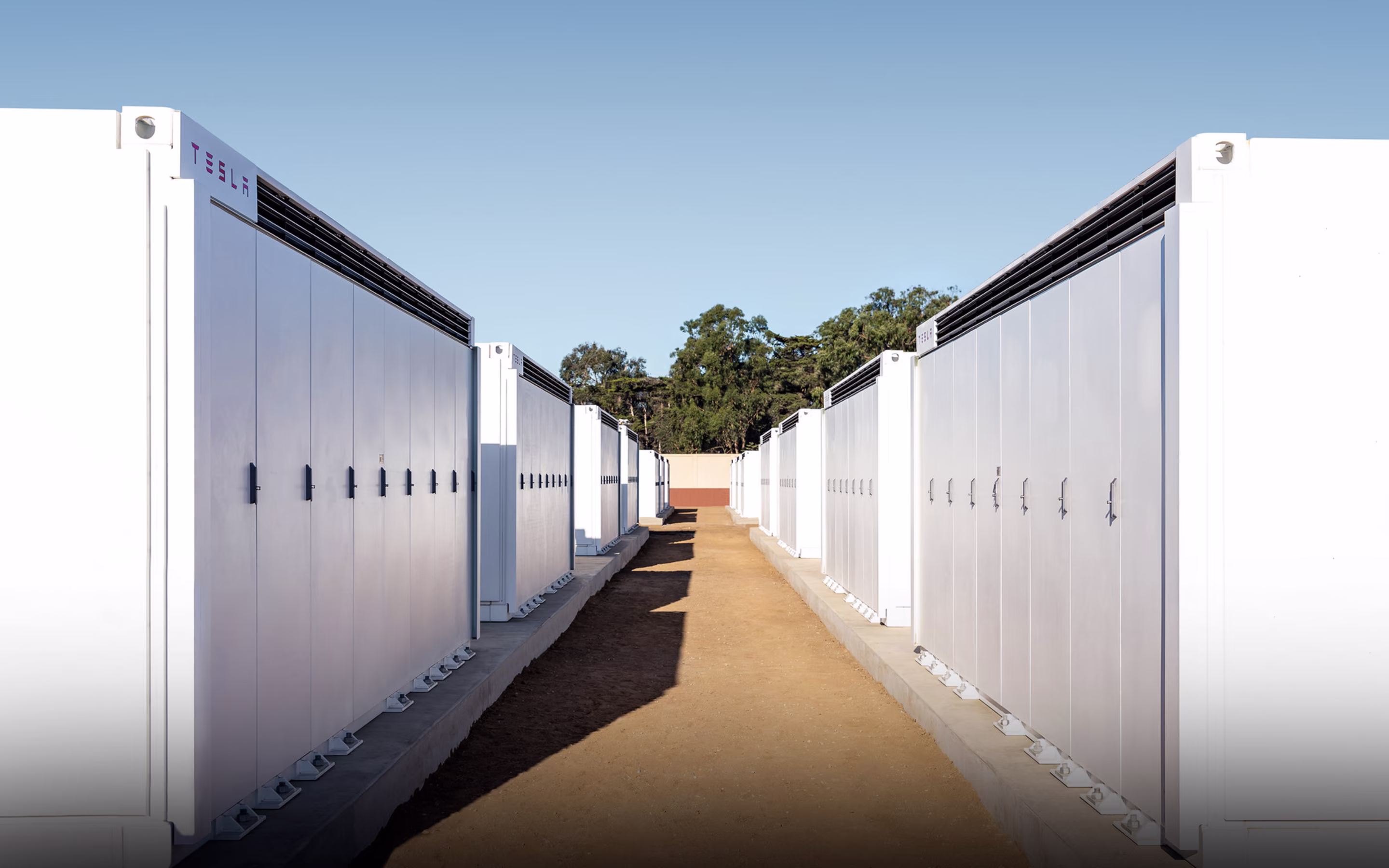 Megapack Installations at Moss Landing, California
